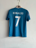 REAL MADRID 2017-18 THIRD JERSEY – RONALDO-Vintage-Regular Fit- Embroidered
