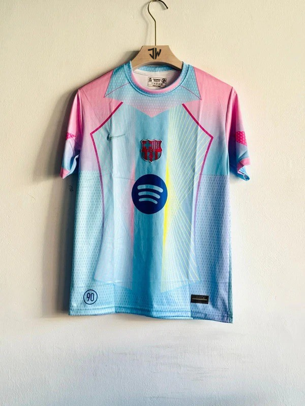 Barcelona 2025-26 Blue Special Edition Jersey – Vintage | Regular Fit