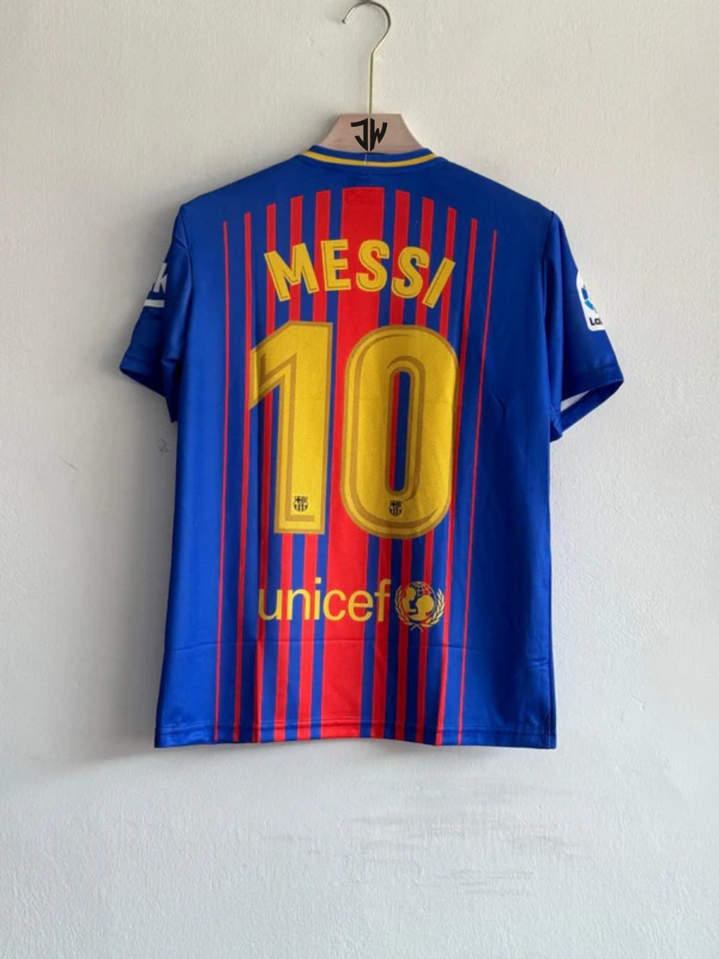 FC BARCELONA 2017-18 HOME JERSEY | Regular fit | Vintage | Printed