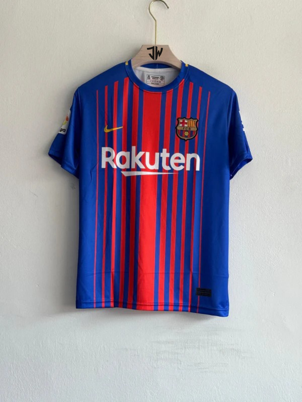 FC BARCELONA 2017-18 HOME JERSEY | Regular fit | Vintage | Printed
