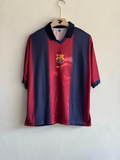 Red Special Embroidered Travis x Fcb oversized jersey