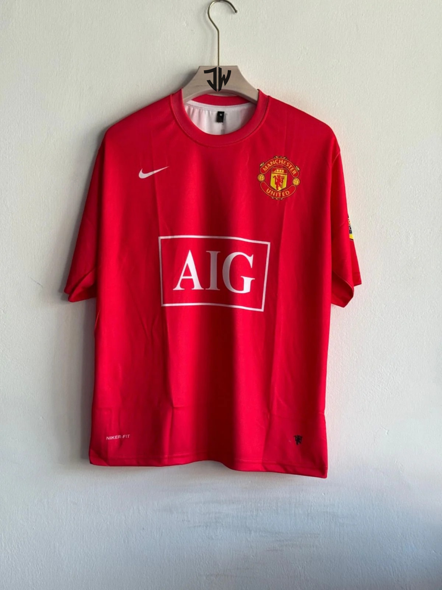 Manchester United Vintage 2008–09 Home Kit, Regular Fit |Printed