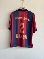 Red Special Embroidered Travis x Fcb oversized jersey
