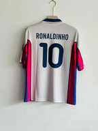 BARCELONA 1998-99 AWAY KIT | Vintage | Regular Fit | Printed & with embroidered patch