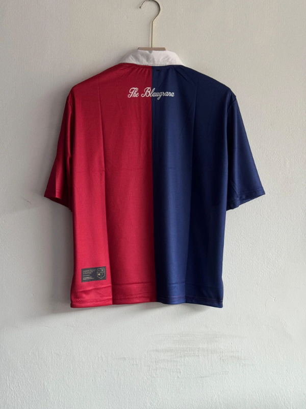 Barcelona oversized zip vintage jersey