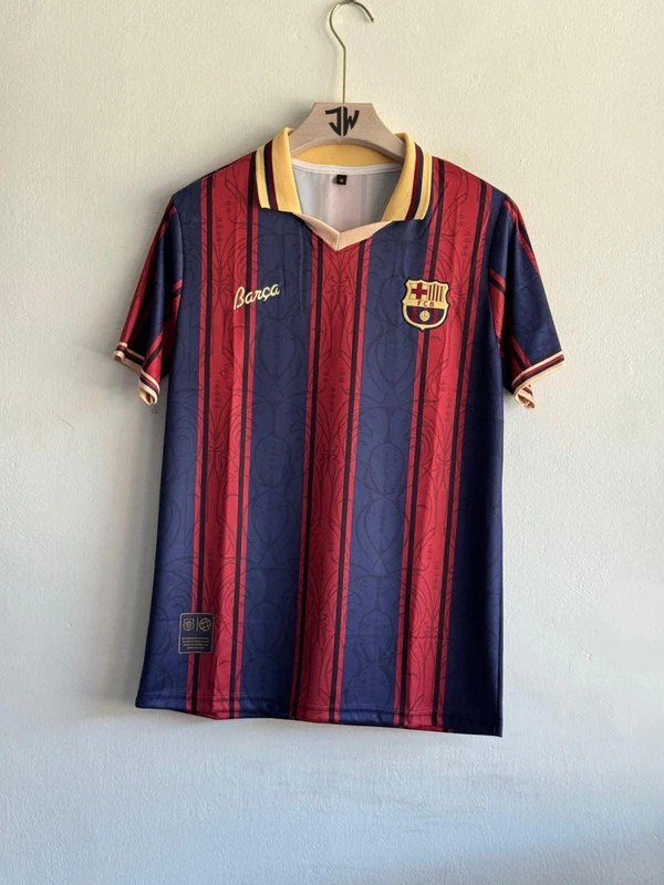 Barcelona 125th Anniversary Kit – Messi- REGULAR FIT - printed and patch embroidered version