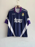 REAL MADRID 1997-98 vintage TRAINING JERSEY | OVERSIZED printed & with embroidered patch