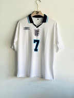 England 1996 Home Kit – Vintage Regular Fit Printed version