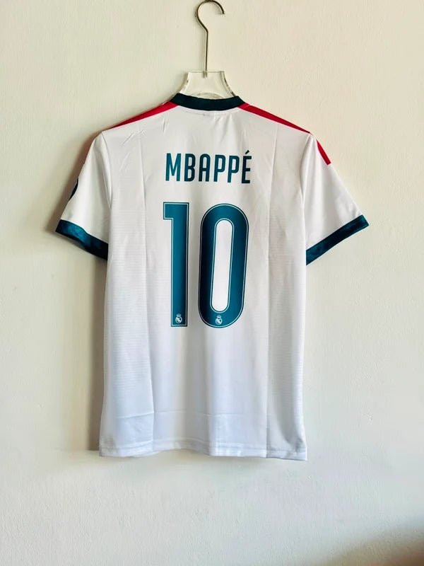 White Real Madrid 26 Printed Jersey